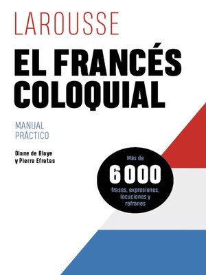 cover image of El francés coloquial